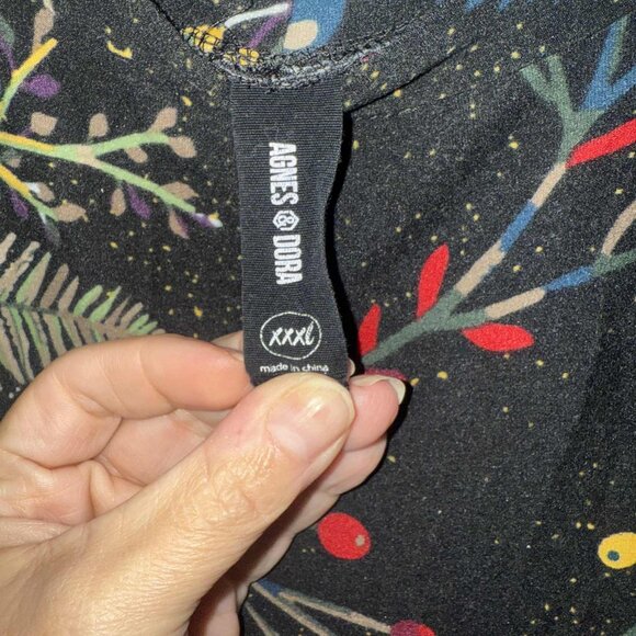 Agnes and Dora Plus Size 3X Tunic Blouse - Picture 3 of 7